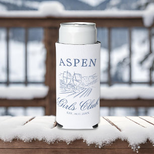 Après Ski Met De Bruid Die Gaat Trouwen Bach Weeke Seltzer Blikjeskoeler