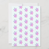 Apres Ski Neon Bachelorette Party Kaart (Achterkant)