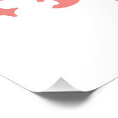 Apres ski party girls squad pink aesthetic perfect poster (Hoek)