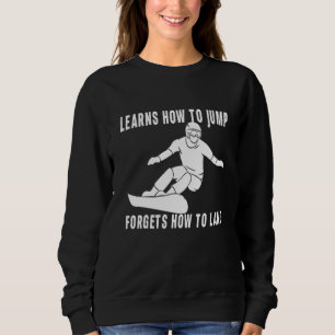 Apres Ski Party Party Party Meme Mountain Snowboar Trui