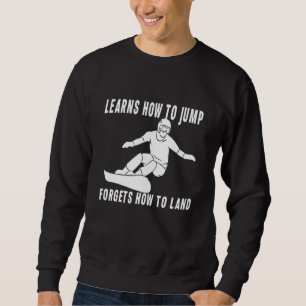 Apres Ski Party Party Party Meme Mountain Snowboar Trui