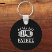 Apres Ski Patrol  Sleutelhanger (Voorkant)