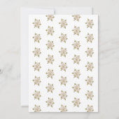 Apres Ski Pink Bachelorette Party Kaart (Achterkant)