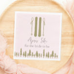 Apres Ski Pink Winter Vrijgezellenfeest Servet<br><div class="desc">Ideaal voor Apres Ski Vrijgezellenfeesten en Bachelorette Party! Met een leuk winterthema voegen deze luiers een schattige aanraking toe aan je tafellandschap. Zoeken naar overeenkomende objecten in mijn winkel.</div>