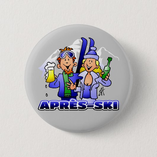 Après-ski Ronde Button 5,7 Cm (Voorkant)