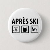 apres ski ronde button 5,7 cm (Voorkant)