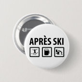 apres ski ronde button 5,7 cm (Voorkant /achterkant)