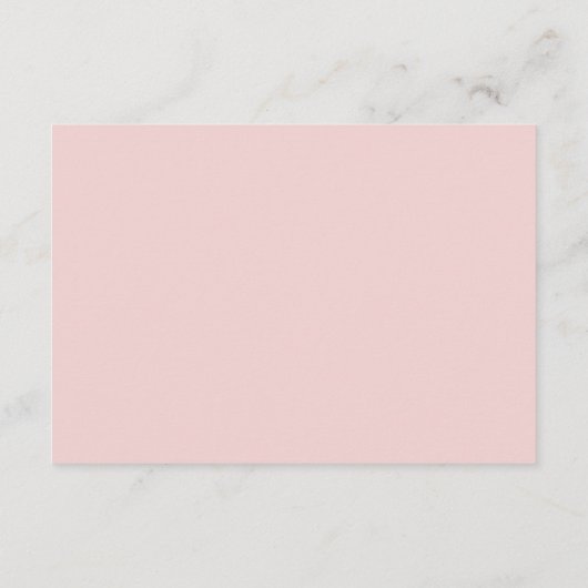 Apres Ski Roze Baby shower Luier Raffle Informatiekaartje (Achterkant)