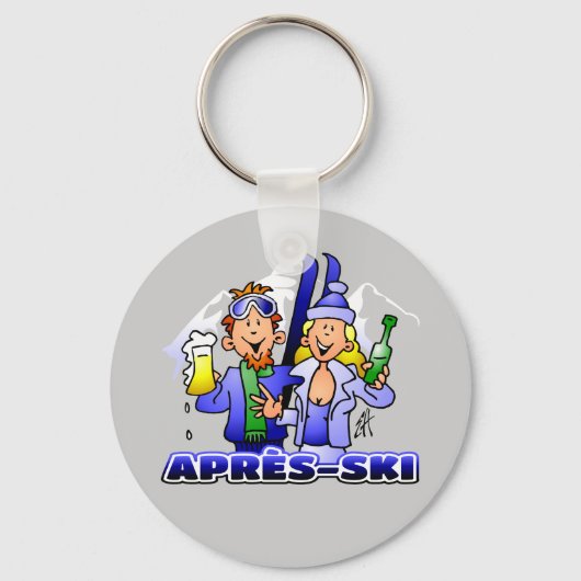Après-ski Sleutelhanger (Voorkant)