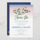 Après Ski Sloppy Slopes Skiën Joint Bach Weekend Kaart (Voorkant / Achterkant)