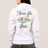 Après Ski Sloppy Slopes Skioord Bach Weekend Hoodie (Achterkant)