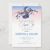 Après Ski Sloppy Slopes Winter Joint Bach Weekend Kaart (Voorkant)