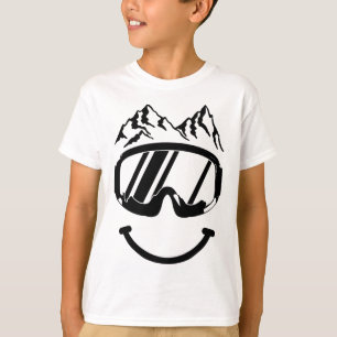 Apres Ski Snowboard Snowmobile Funny Skiing Snowmo T-shirt