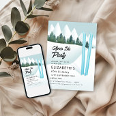 Apres ski verjaardag kaart