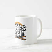 Après Ski Vintage Winter Lodge Design Koffiemok (Voorkant rechts)