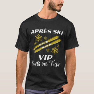 Apres-Ski Vip Meisjes op Tour Bunny Ski Konijn Fee T-shirt