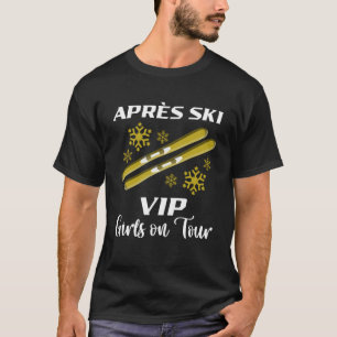 Apres-Ski Vip Meisjes op Tour Bunny Ski Konijn Fee T-shirt