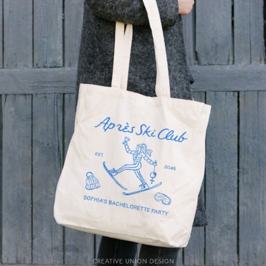 Apres Ski vrijgezellenfeest cadeautjes Tote Bag