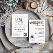 après-ski vrijgezellenfeest kaart