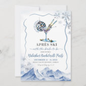 Apres Ski Weekend Itinerarium Bachelorette Feest Kaart (Voorkant)