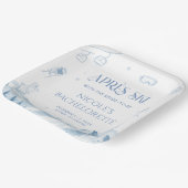 Apres Ski Winter Bachelorette-feest Papieren Bordje (Gebogen)