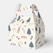 Apres Ski Winter Bachelorette Party Favor Boxes Bedankdoosjes (Achterkant)