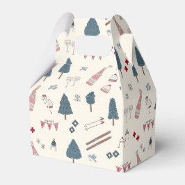 Apres Ski Winter Bachelorette Party Favor Boxes Bedankdoosjes