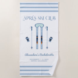 Apres Ski Winter Meisjesuitje Strandlaken