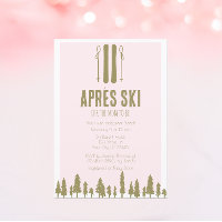 Apres Ski Winter Thema Baby shower