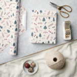 Apres Ski Wrapping Paper Winter Gift voor haar fee Cadeaupapier<br><div class="desc">Apres Ski Wrapping Paper Winter Gift voor haar feest. Perfect voor beste vrienden,  vrijgezellenskifeesten en meer.</div>