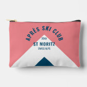 Après Skiclub Roze Marine Retro Stijl Winter Etui (Voorkant)