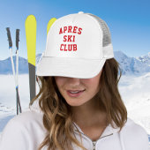Après Skiclub Winterskireis Matching Groep Ski Trucker Pet