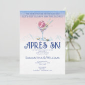 Après Skiën Sloppy Slopes Joint Bach Weekend Kaart (Staand voorkant)
