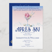 Après Skiën Sloppy Slopes Joint Bach Weekend Kaart (Voorkant / Achterkant)