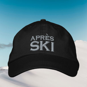 Après skigebied wintervakantie outfit geborduurde pet