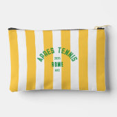 Apres Tennis Rome 2025 Yellow Stripe - Aangepast Etui (Achterkant)