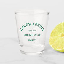 Après Tennis Social Club Groene Aangepaste Wapen