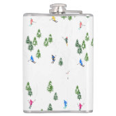 Apres winterskiërs heupfles (Achterkant)