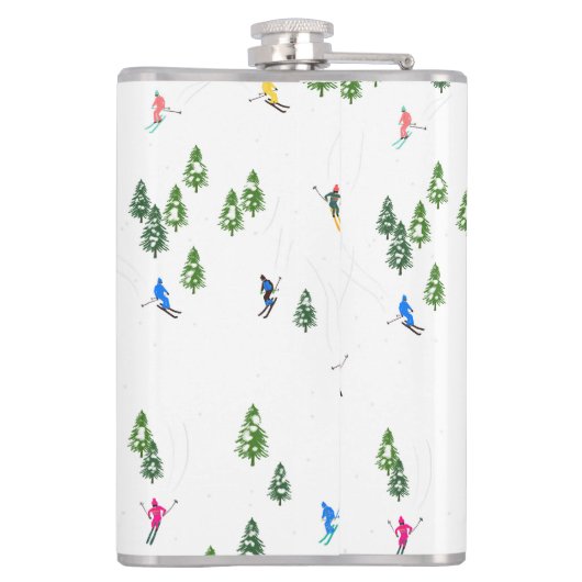 Apres winterskiërs heupfles (Achterkant)