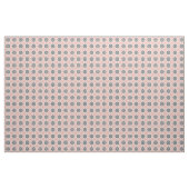 Apricot abstract floral stof (Yard (91,4 cm))
