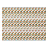 Apricot – Aprikose Mediterranean design Tafelkleed (Voorkant (Horizontaal))