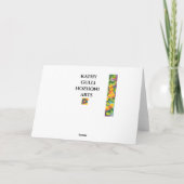 APRICOT CHEER SERIE BRIEFPAPIER KAART (Achterkant)