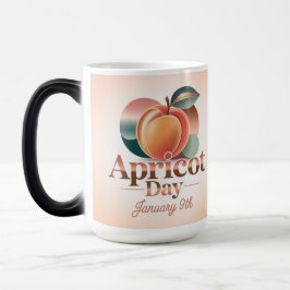 Apricot Day January 9th Morphing Mug Magische Mok