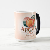 Apricot Day January 9th Morphing Mug Magische Mok (Voorkant rechts)