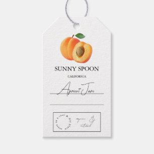 Apricot Hang Label Cadeaulabel