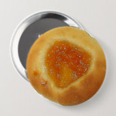 Apricot Kolache pin Ronde Button 4,0 Cm (Voorkant /achterkant)