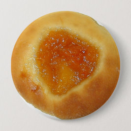 Apricot Kolache pin Ronde Button 4,0 Cm
