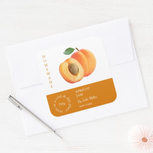 Apricot Small Business Label (Envelop)