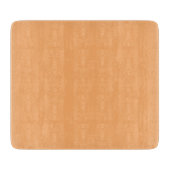 Apricot (solid color) snijplank (Voorkant)