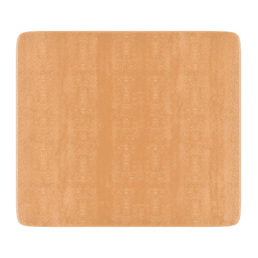 Apricot (solid color) snijplank (Voorkant)
